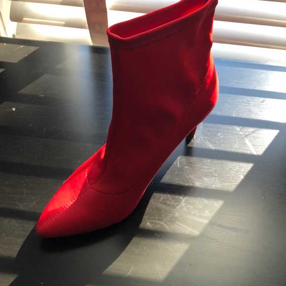 ANewDay Red Sock Booties - Picture 2 of 6